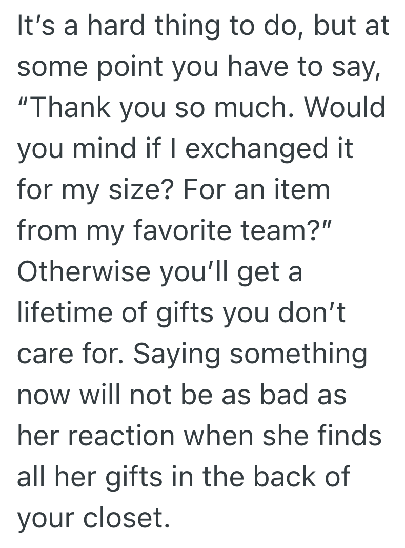 Screenshot 2025 04 24 at 2.16.45 PM Sister In Law Buys F1 Fan Rival Team Merch Despite Warnings, But Then She Gets Upset When The Gift Ends Up In The Closet